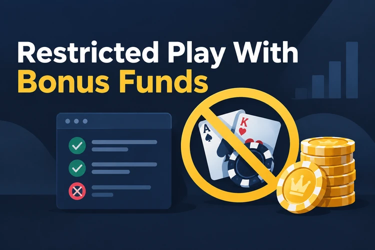 Restricted Play With Bonus Funds